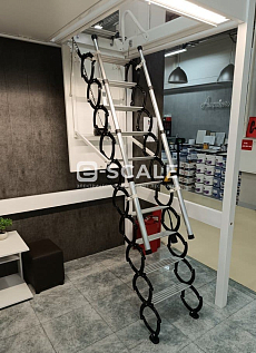 Купить Электрическая чердачная лестница с поручнями e-SCALE Metal Handrails - изображение 1